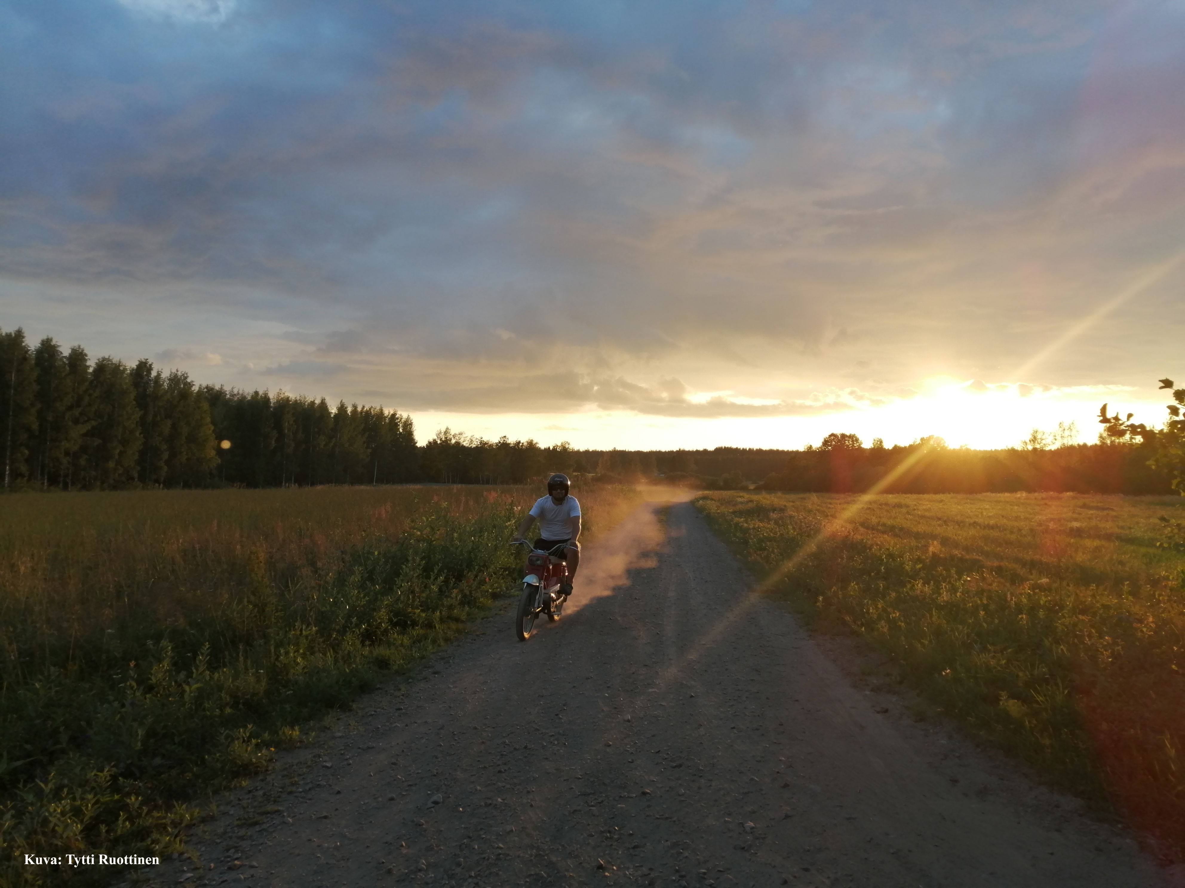 Pappatunturi peltotiellä