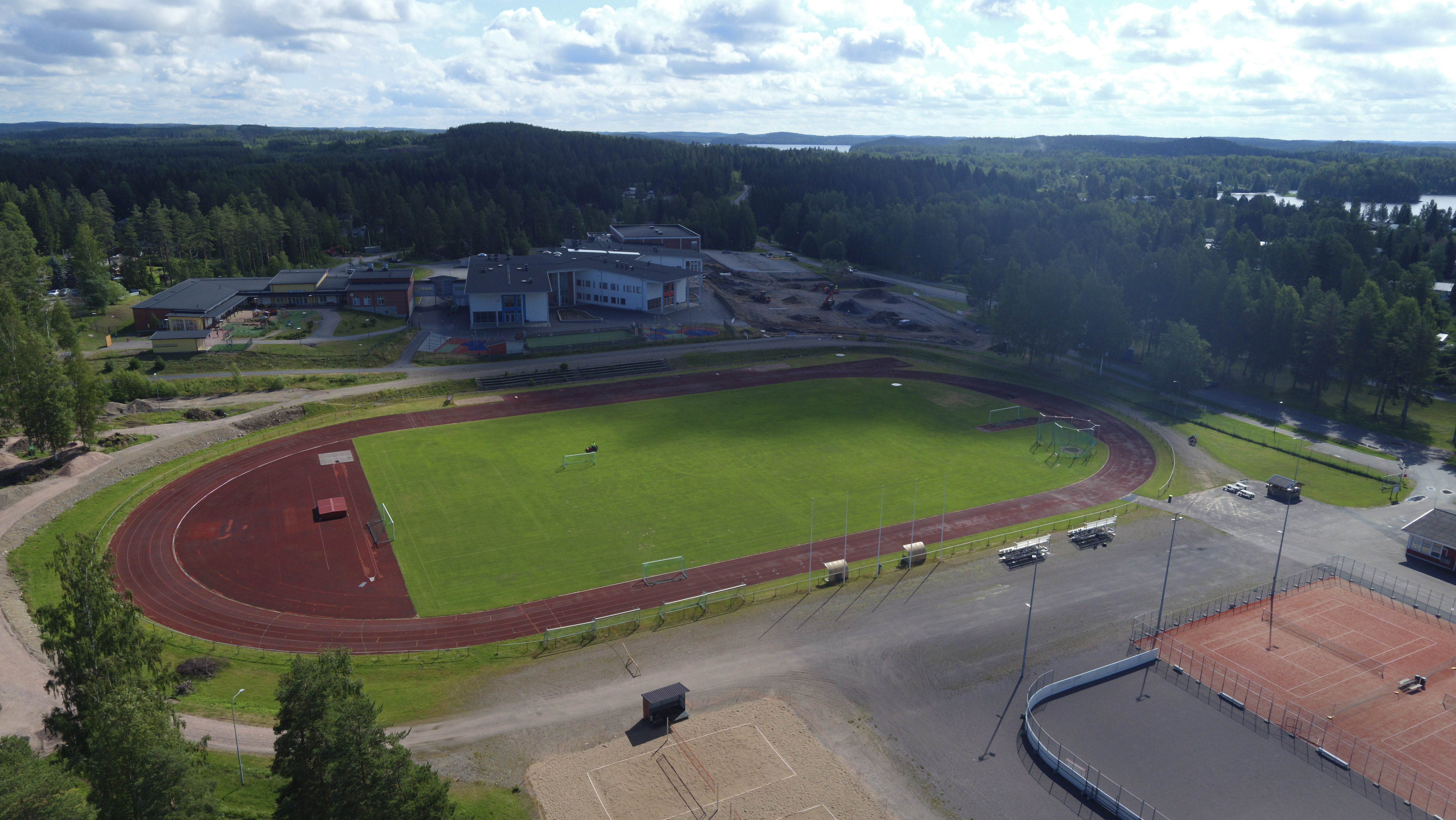 Ilmakuva liikuntakeskus