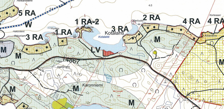 Talon pohjapiirustus