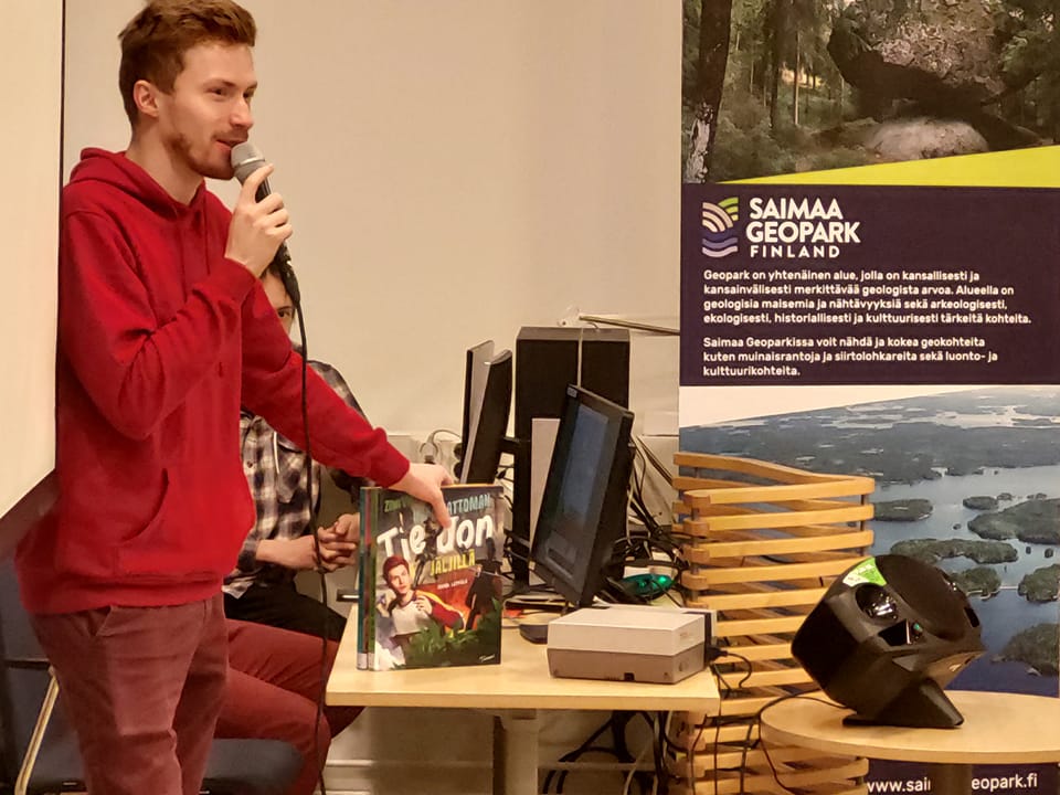 ZoneVD  Ruokolahden Kirjastossa