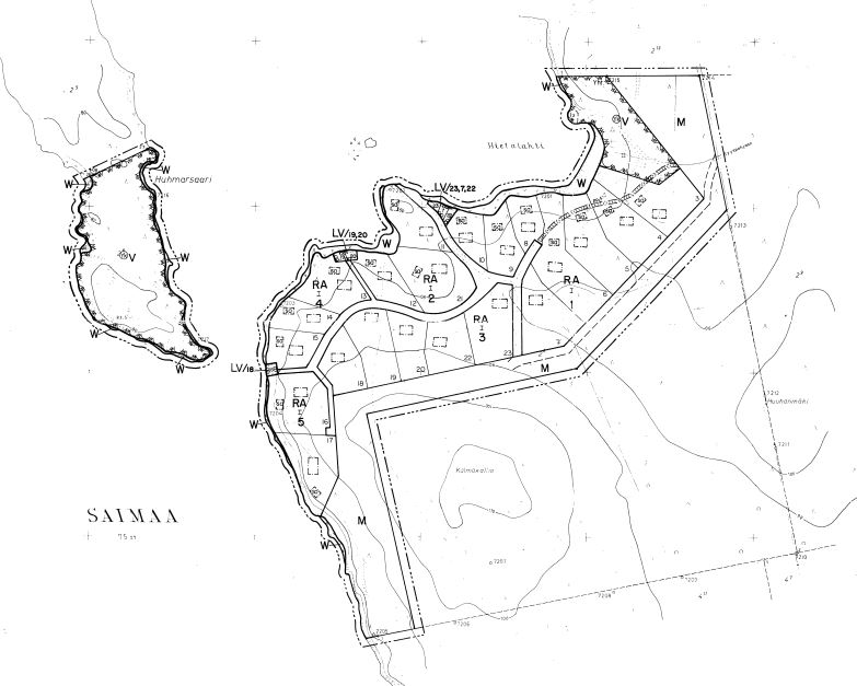 Ranta-asemakaavakartta Lomakekäle
