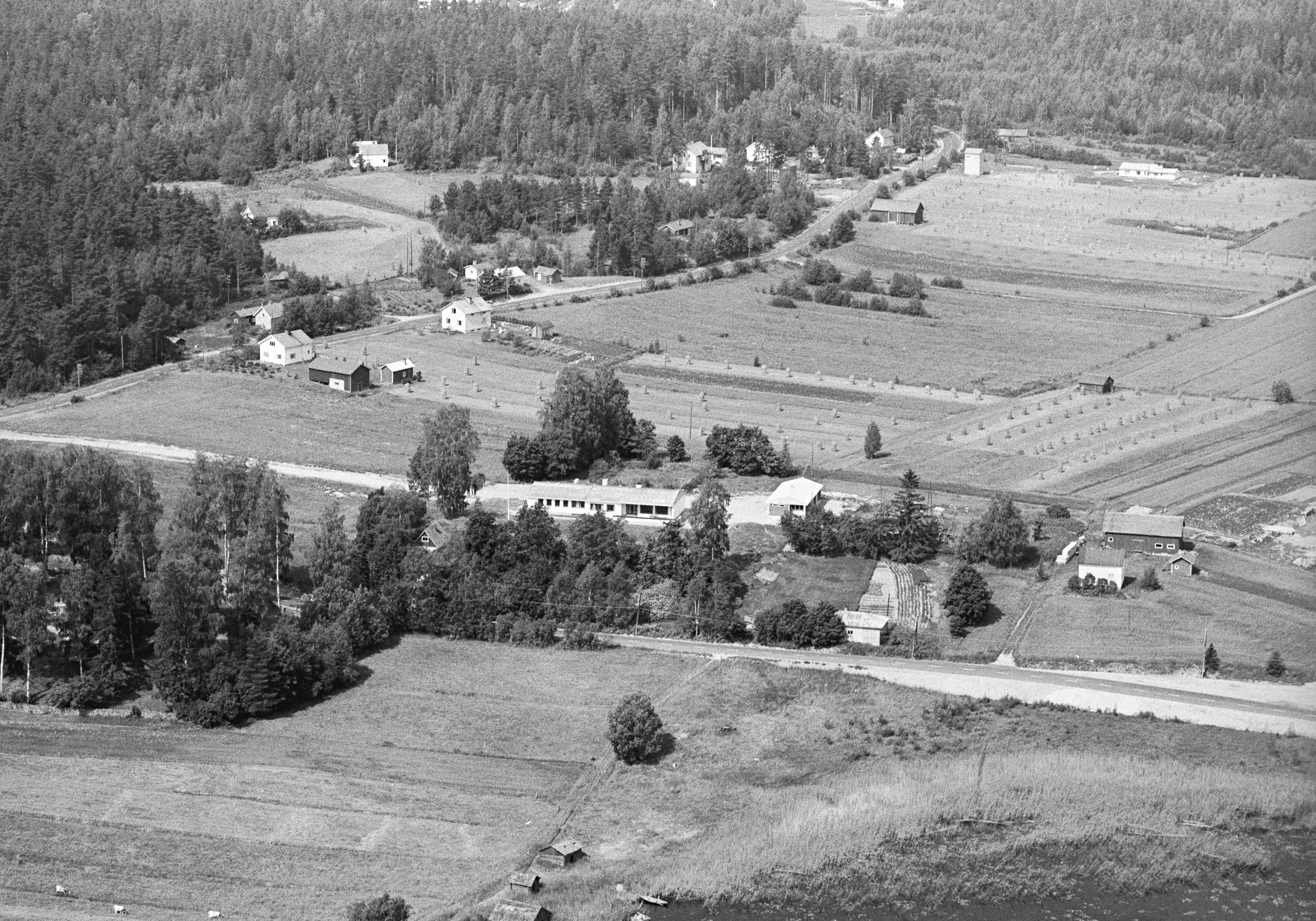 Historiallinen kuva Ruokolahden keskustasta